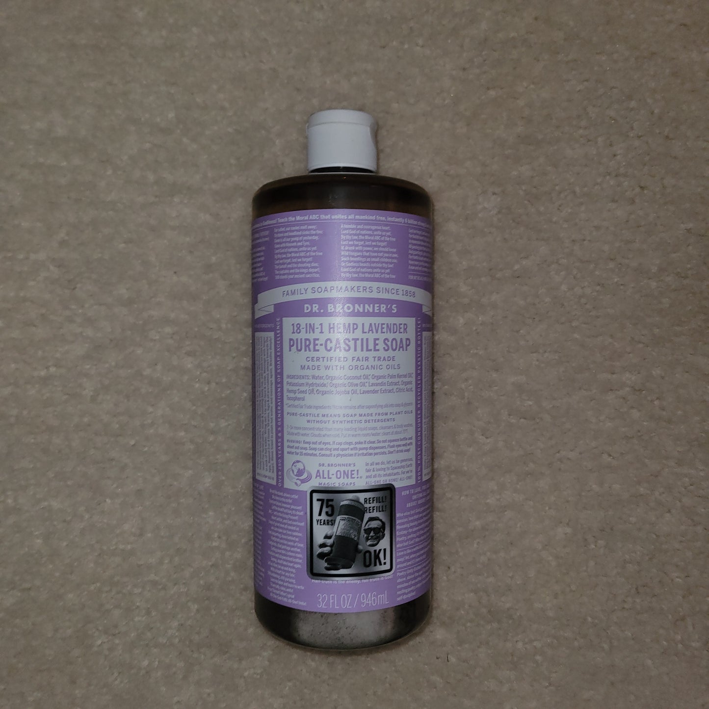 Dr.Bronner's/Hemp Lavender