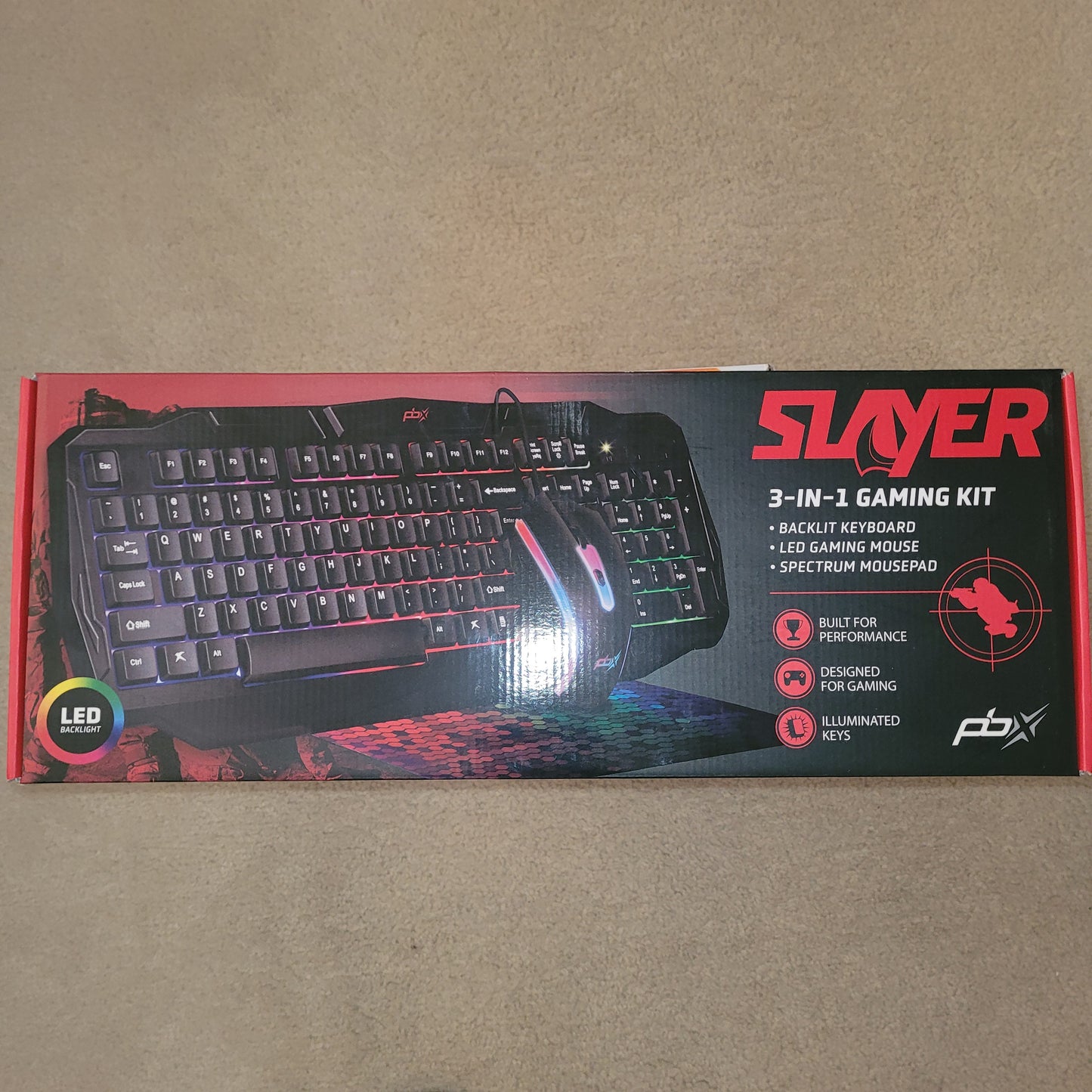 Slayer 3 in 1 Gaming Kit